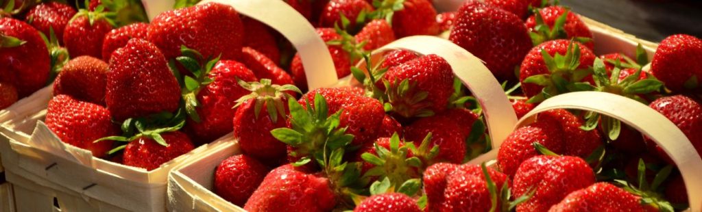 cestos con fresas