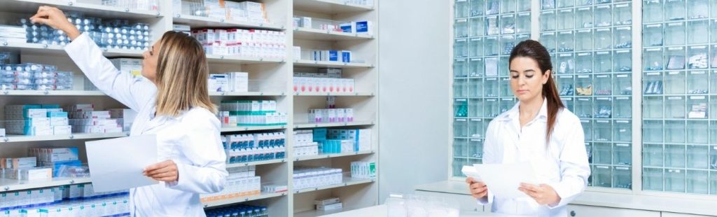 empleadas de farmacia